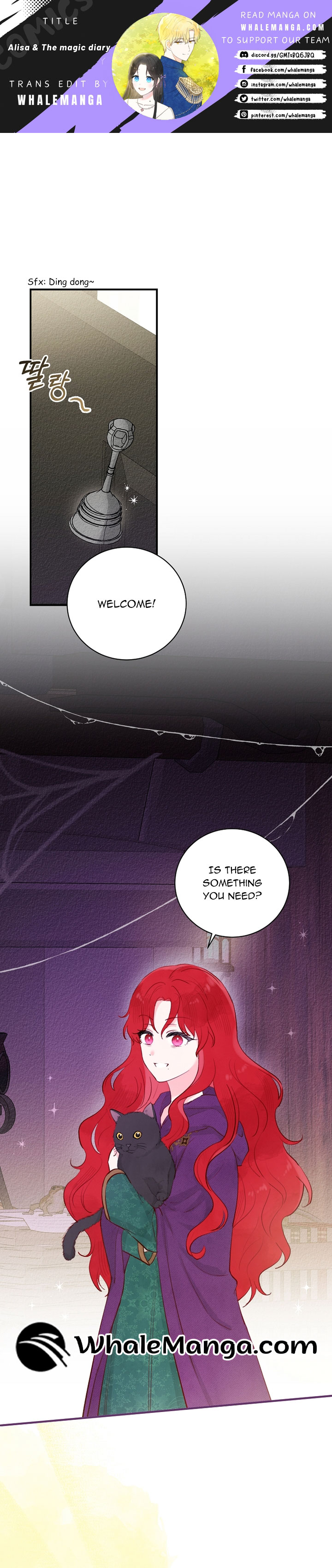 Alissa and the Magic Diary chapter 1 page 1