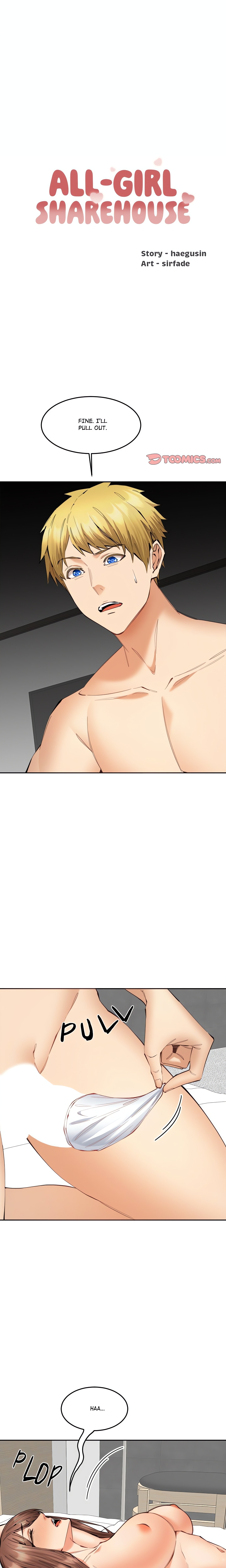 All-Girl Sharehouse chapter 11 page 1