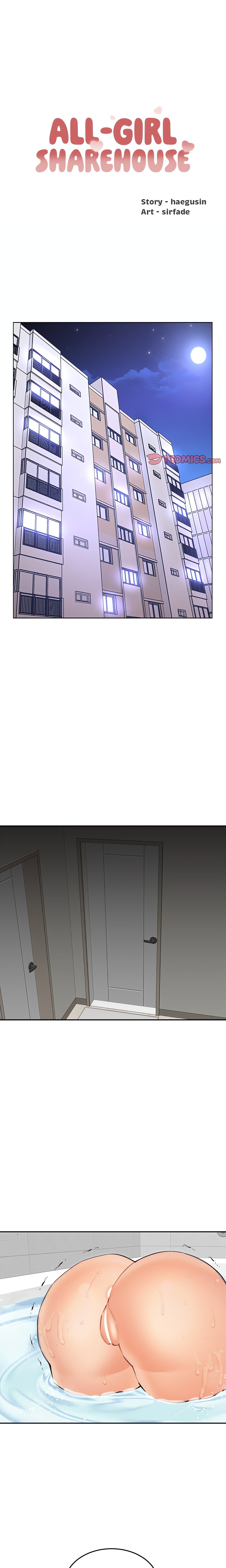 All-Girl Sharehouse chapter 12 page 1