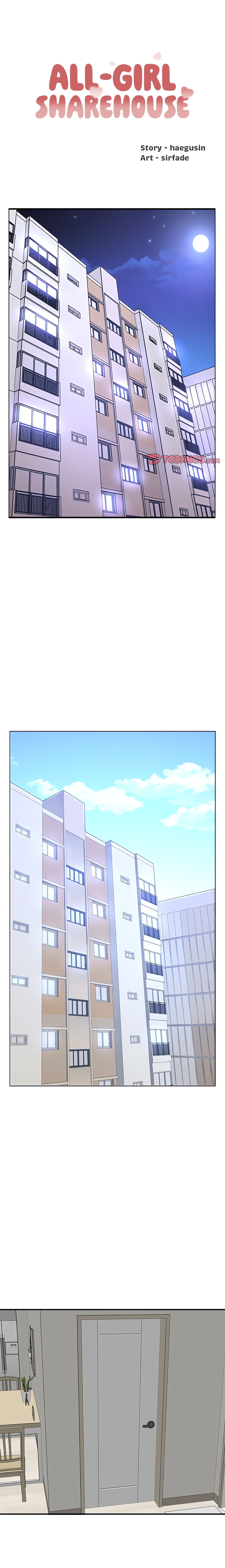 All-Girl Sharehouse chapter 15 page 1