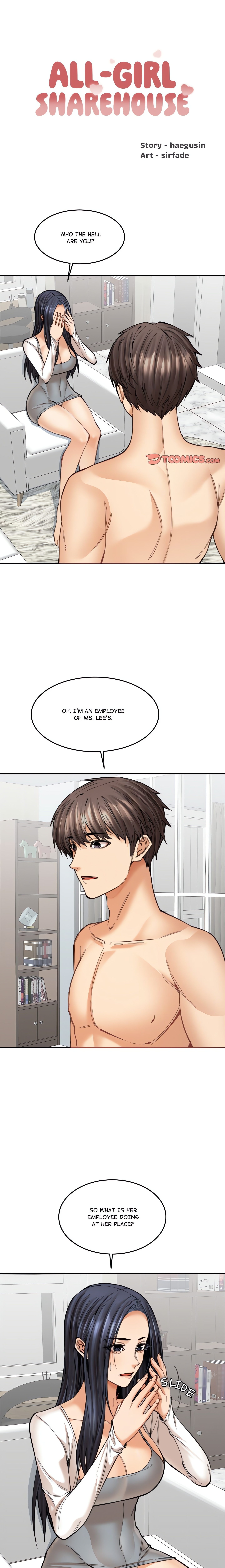 All-Girl Sharehouse chapter 18 page 1