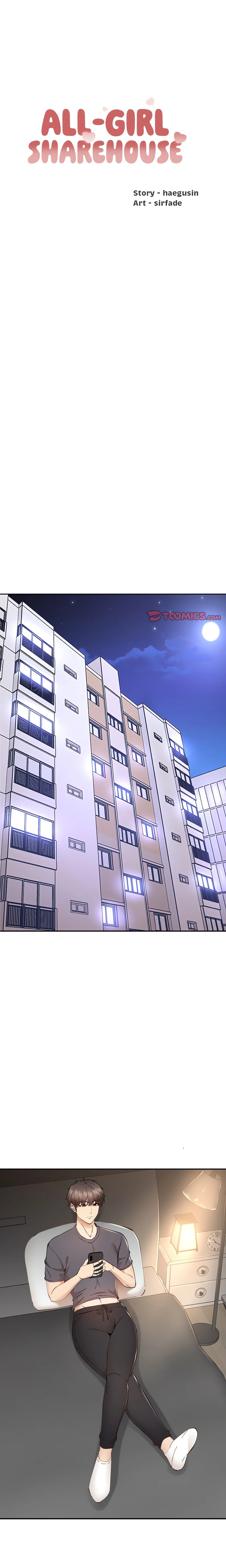 All-Girl Sharehouse chapter 2 page 1