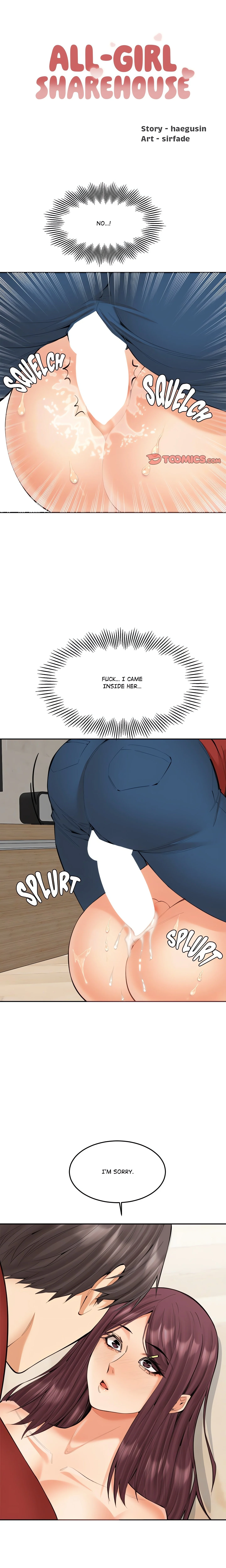 All-Girl Sharehouse chapter 21 page 1