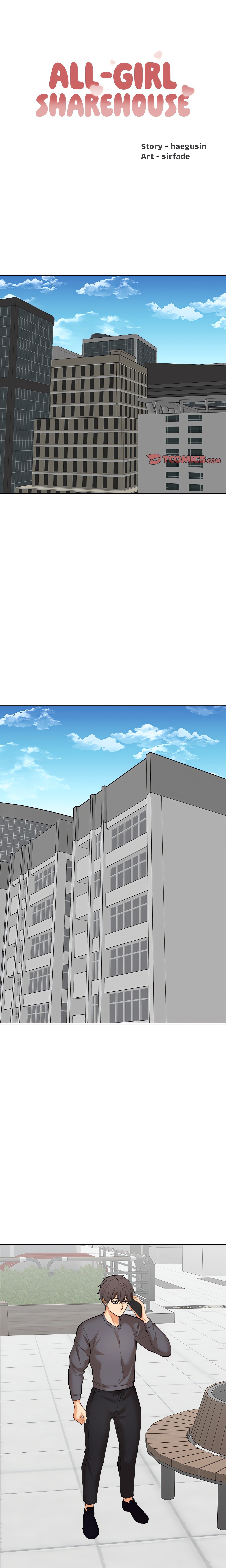 All-Girl Sharehouse chapter 23 page 1