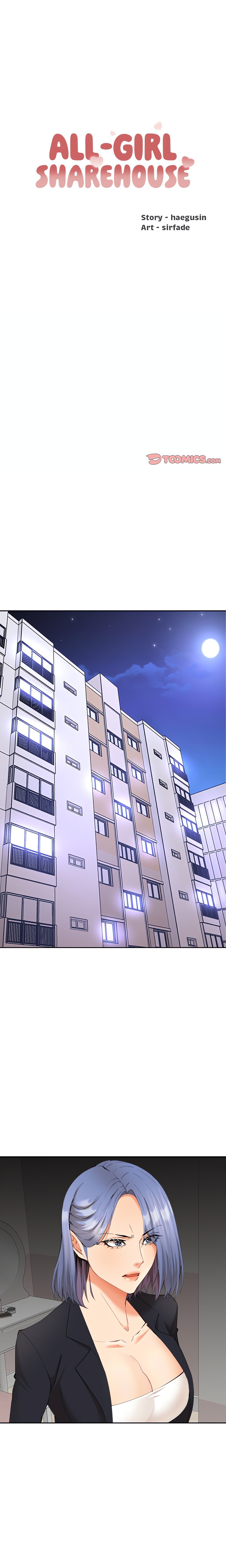 All-Girl Sharehouse chapter 9 page 1