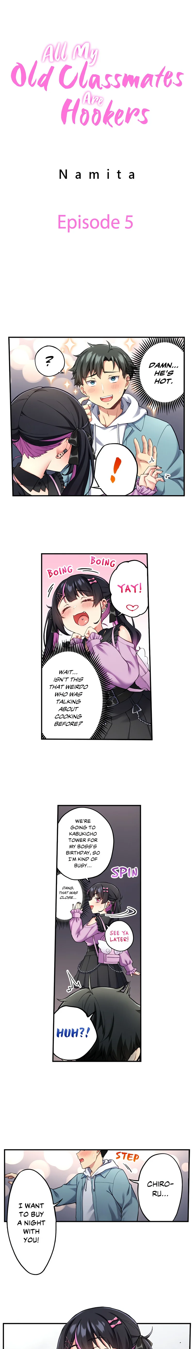 All My Old Classmates Are Hookers chapter 5 page 1