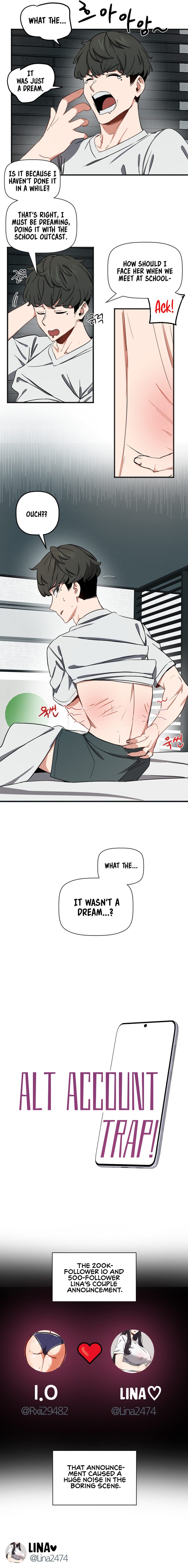 Alt Account Trap! chapter 3 page 2