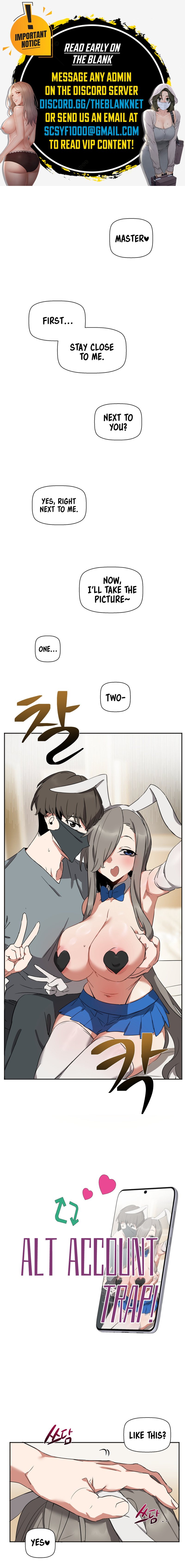Alt Account Trap! chapter 8 page 1