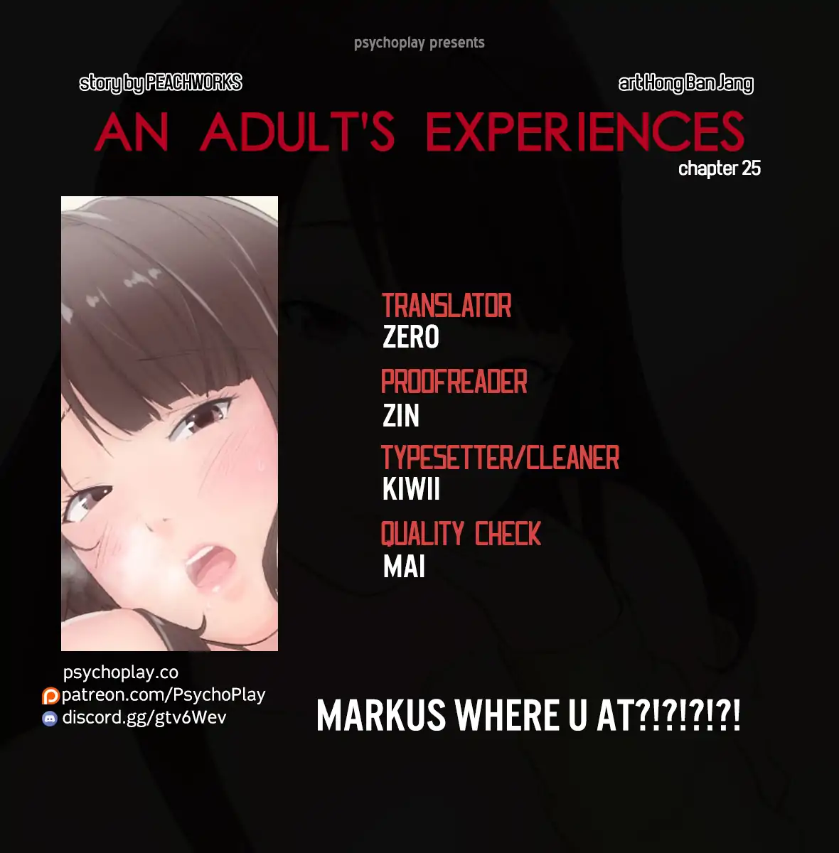 An Adult’s Experiences chapter 25 page 1