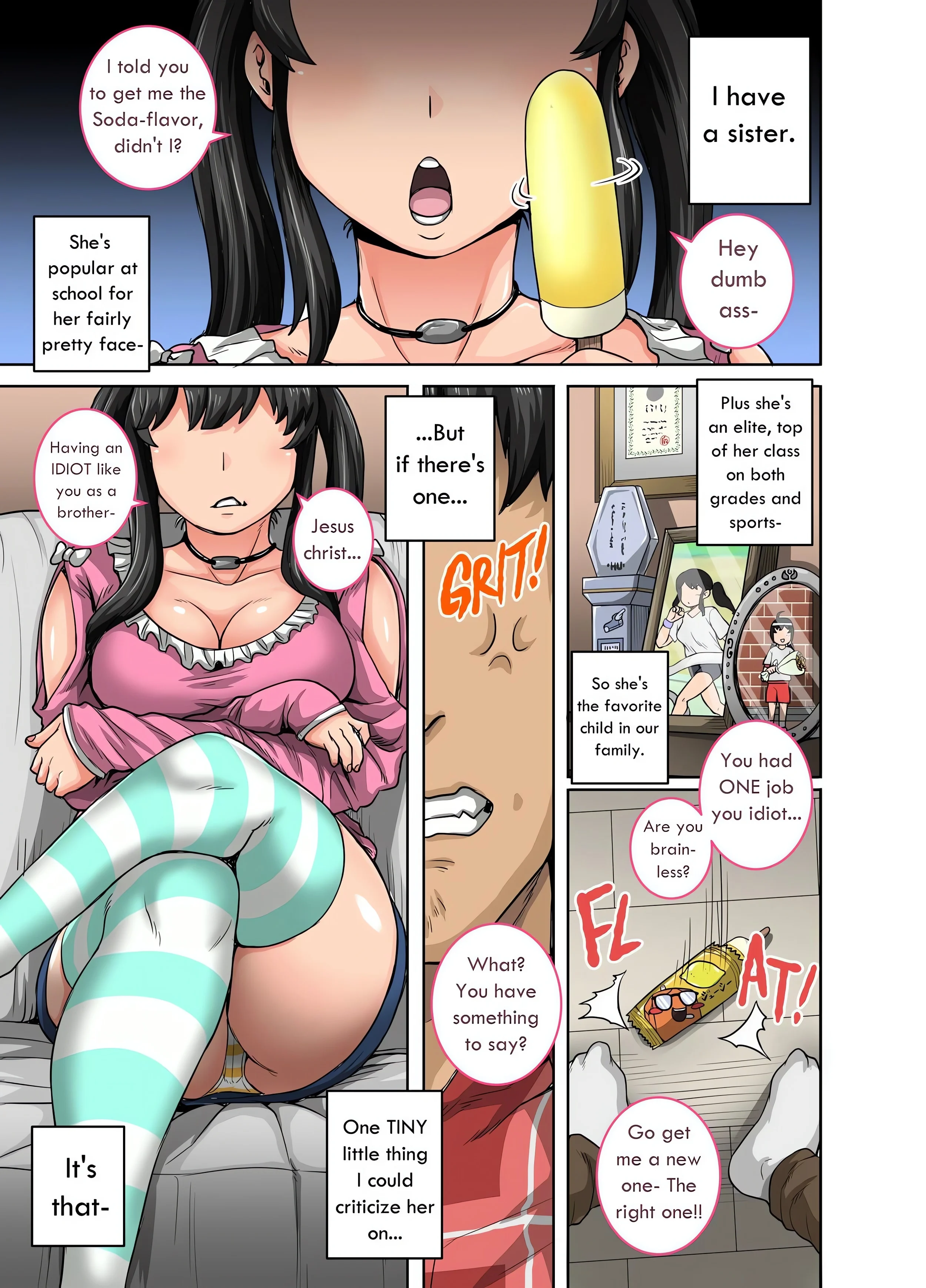 Annoying Sister Needs to Be Scolded!! chapter 1 page 3