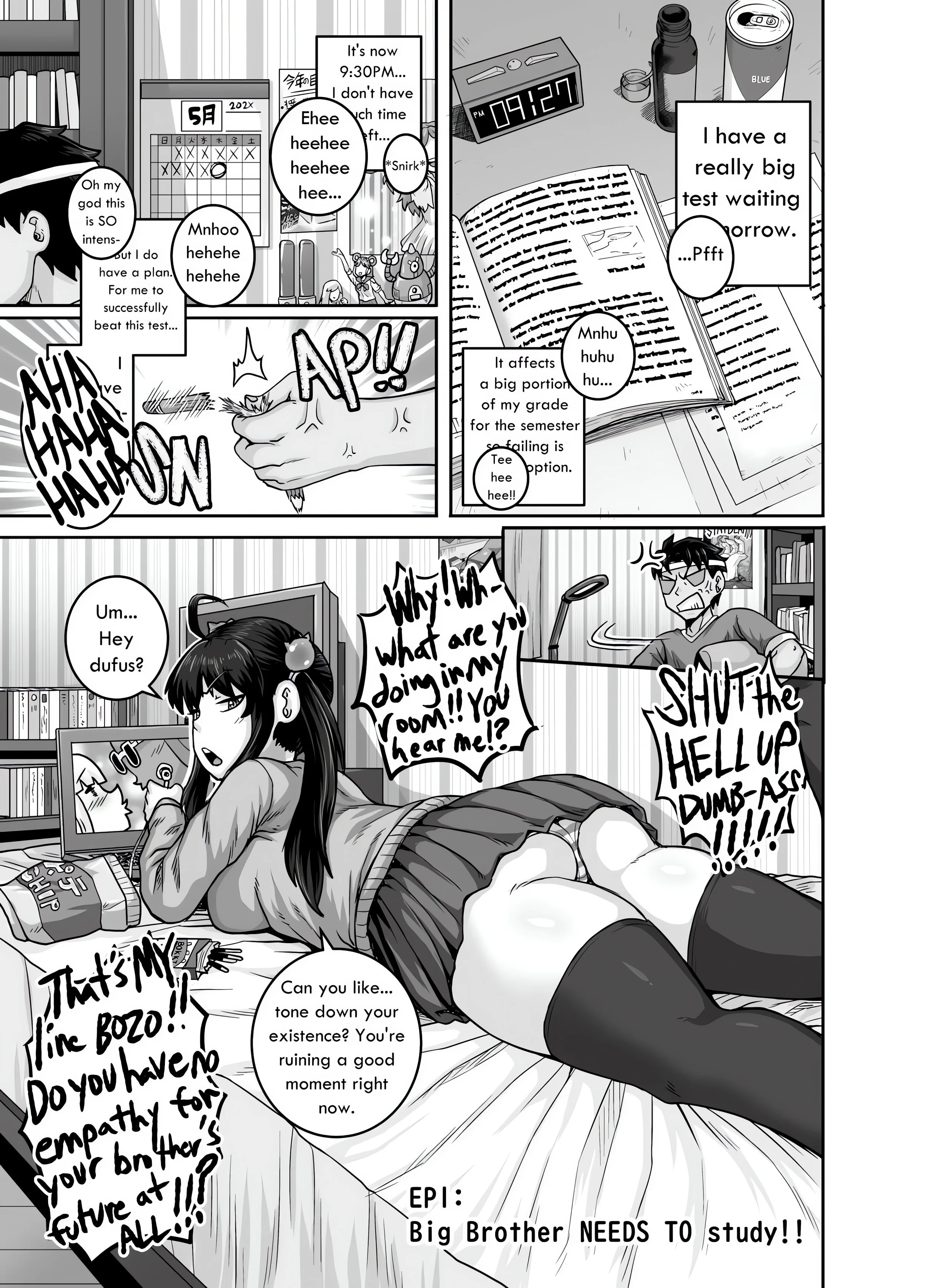 Annoying Sister Needs to Be Scolded!! chapter 1 page 13