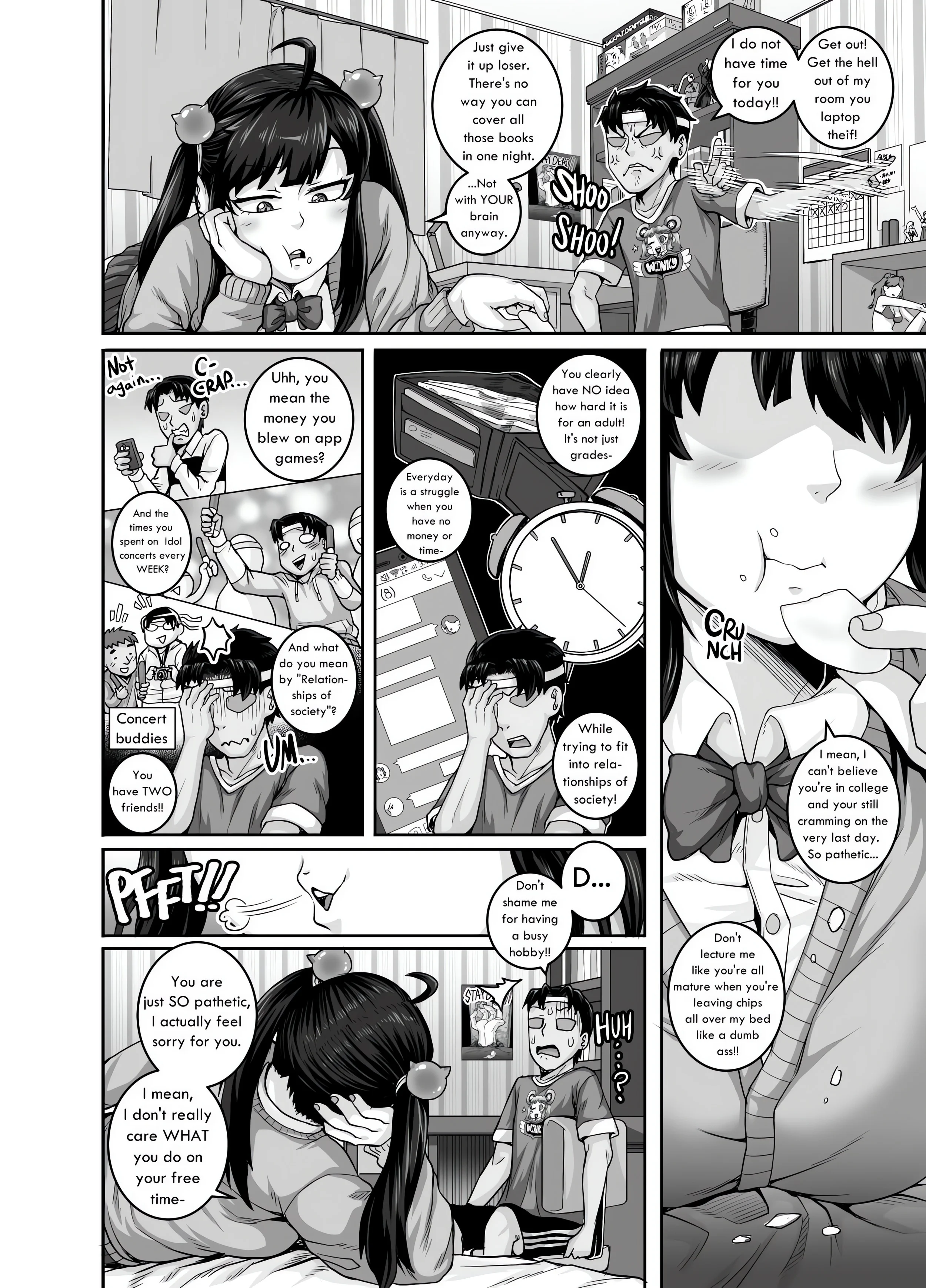 Annoying Sister Needs to Be Scolded!! chapter 1 page 14