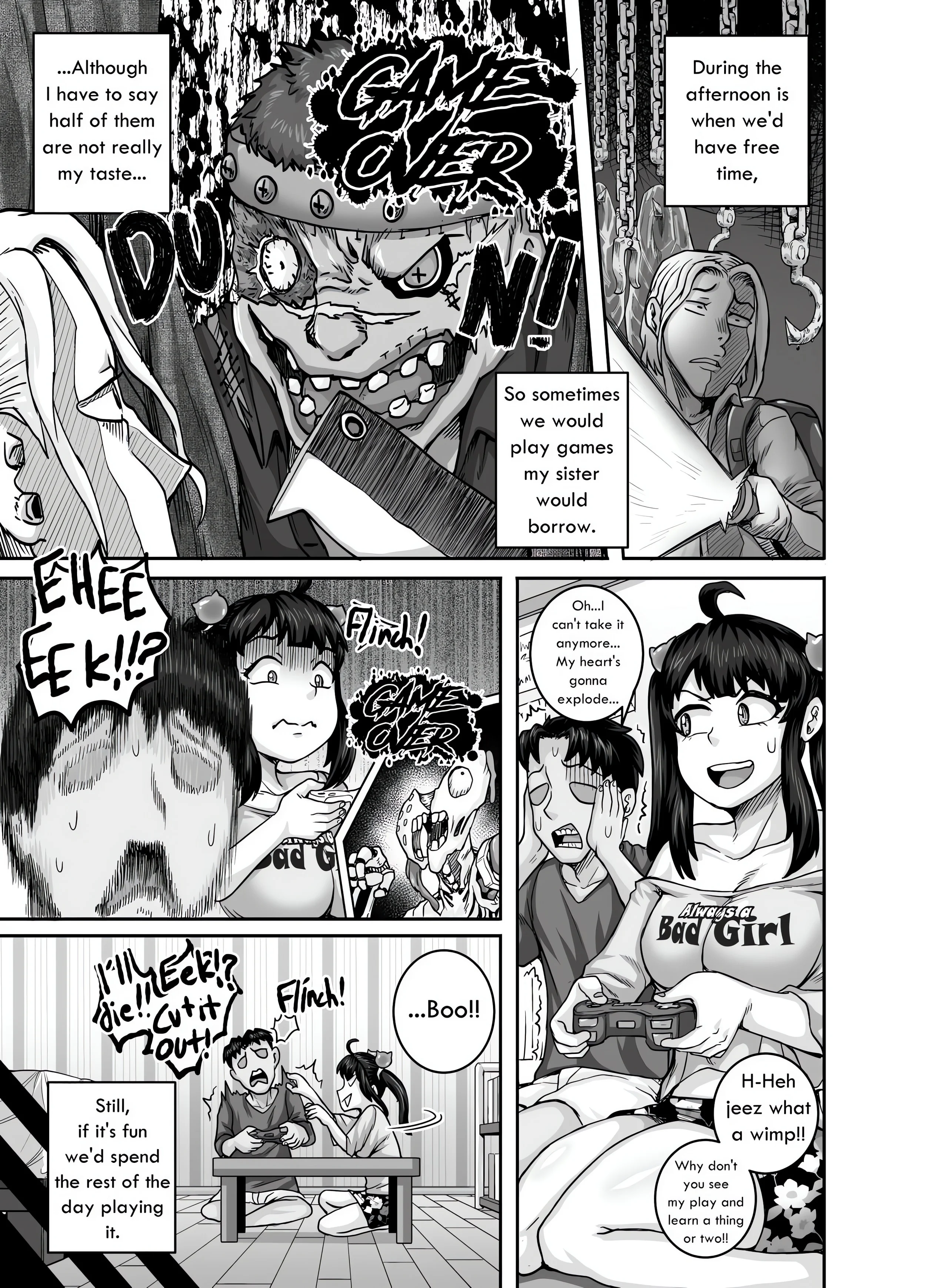 Annoying Sister Needs to Be Scolded!! chapter 1 page 57