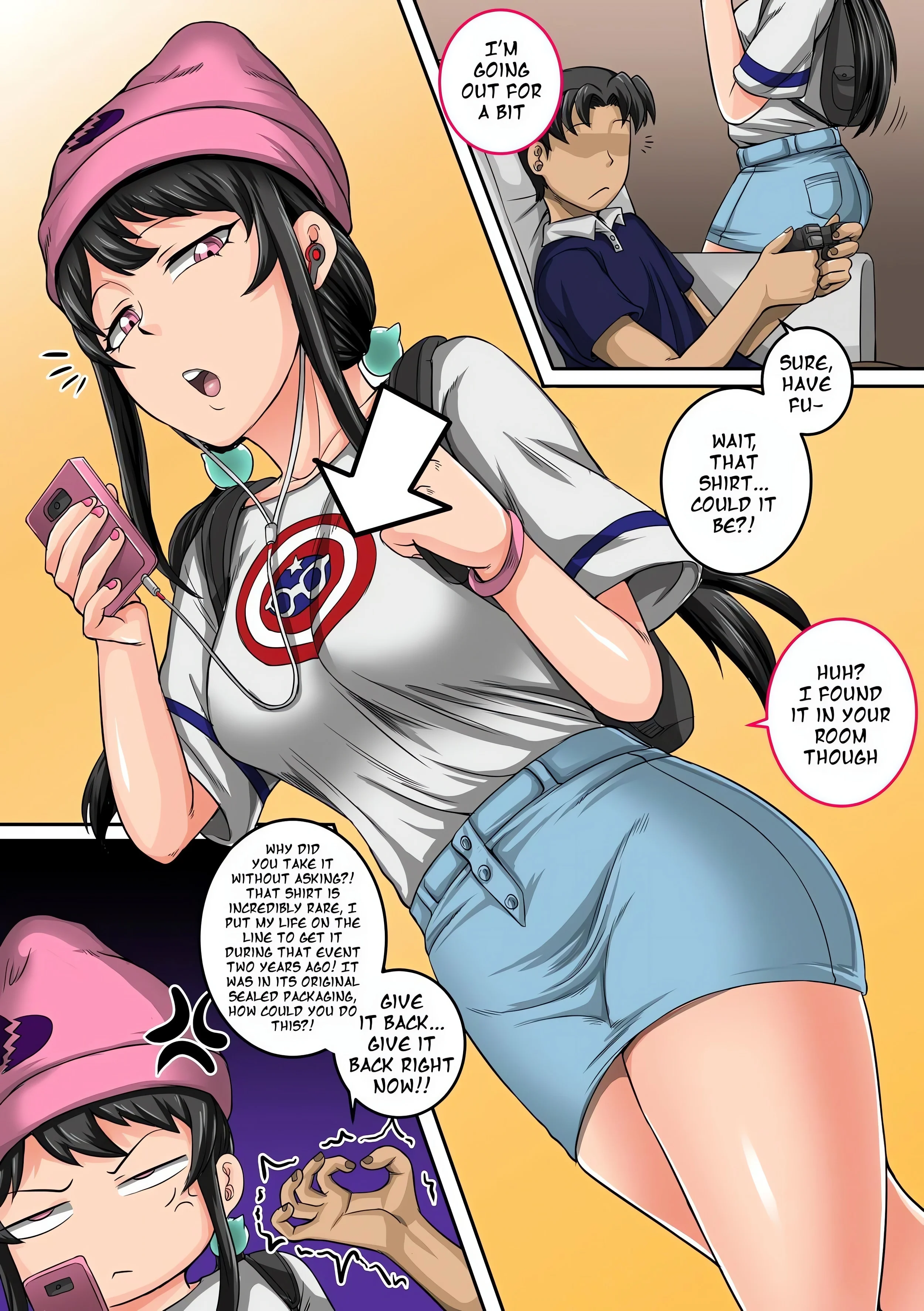 Annoying Sister Needs to Be Scolded!! chapter 1 page 143