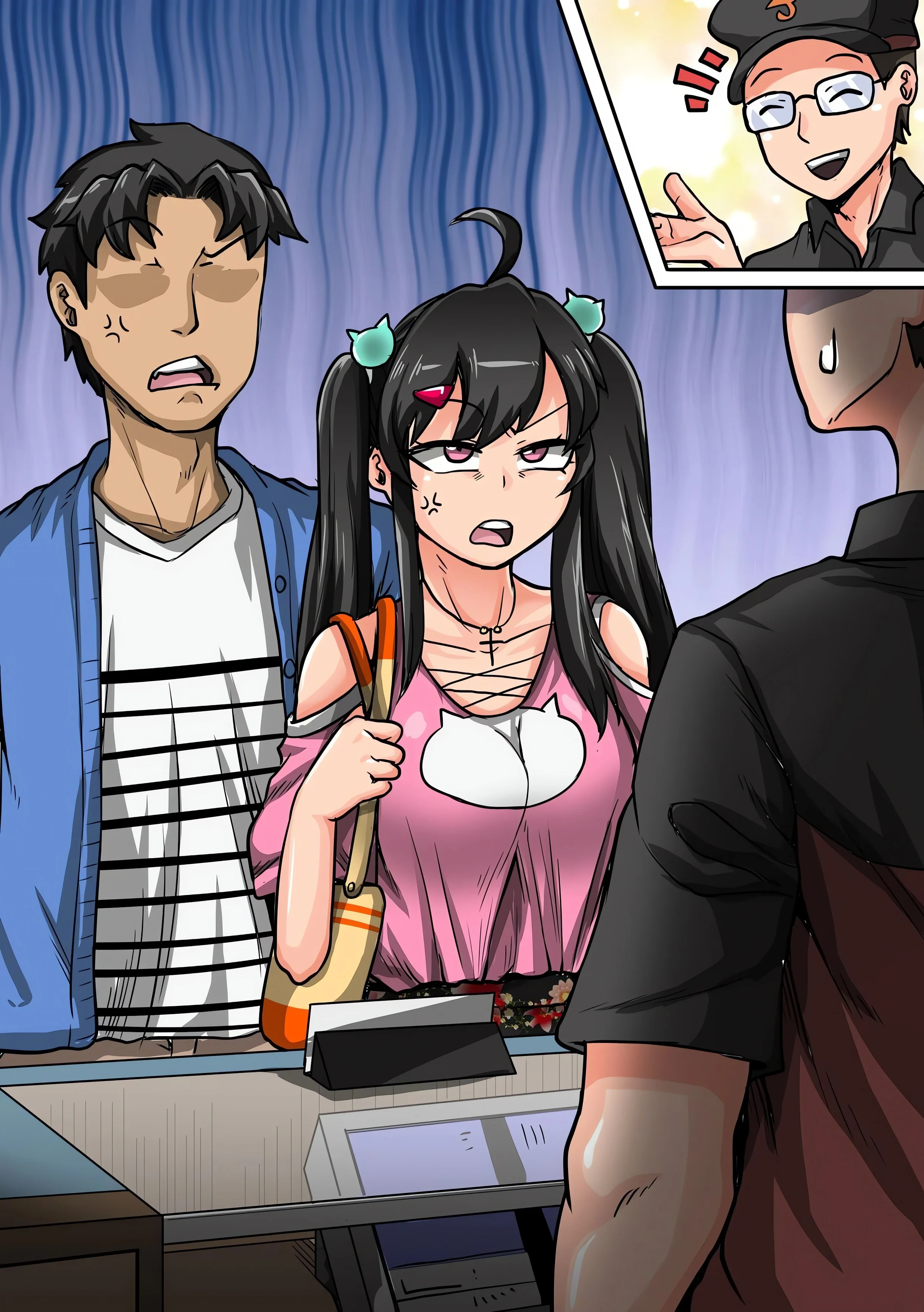 Annoying Sister Needs to Be Scolded!! chapter 1 page 167