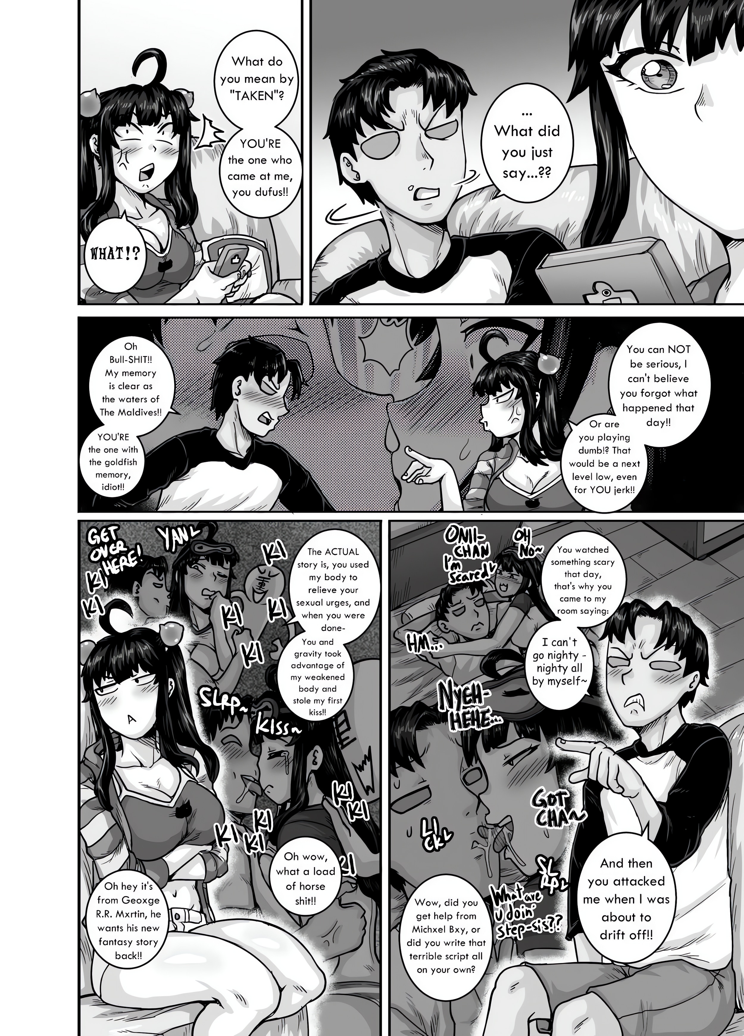 Annoying Sister Needs to Be Scolded!! chapter 2 page 54