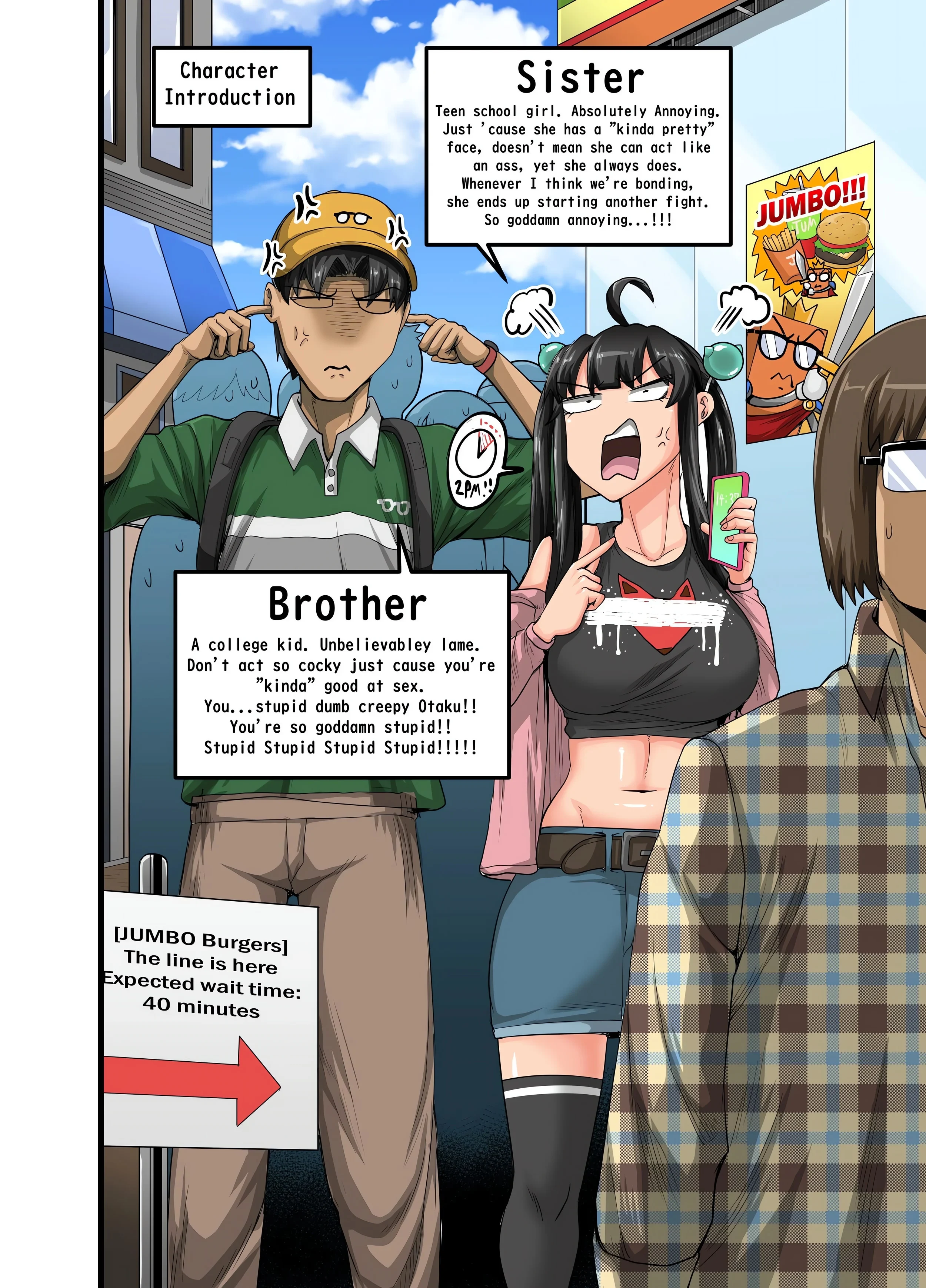 Annoying Sister Needs to Be Scolded!! chapter 3 page 2