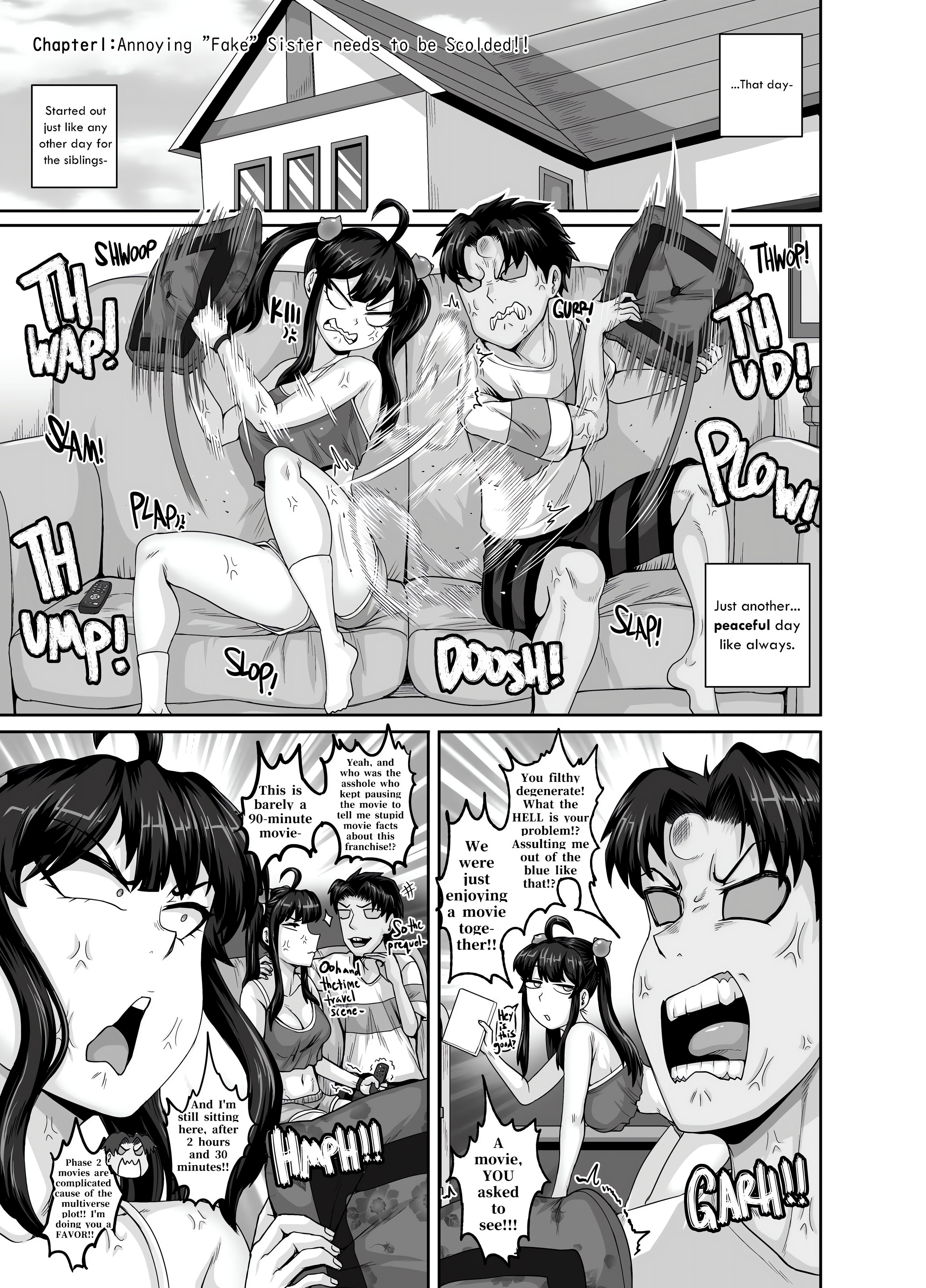 Annoying Sister Needs to Be Scolded!! chapter 3 page 13