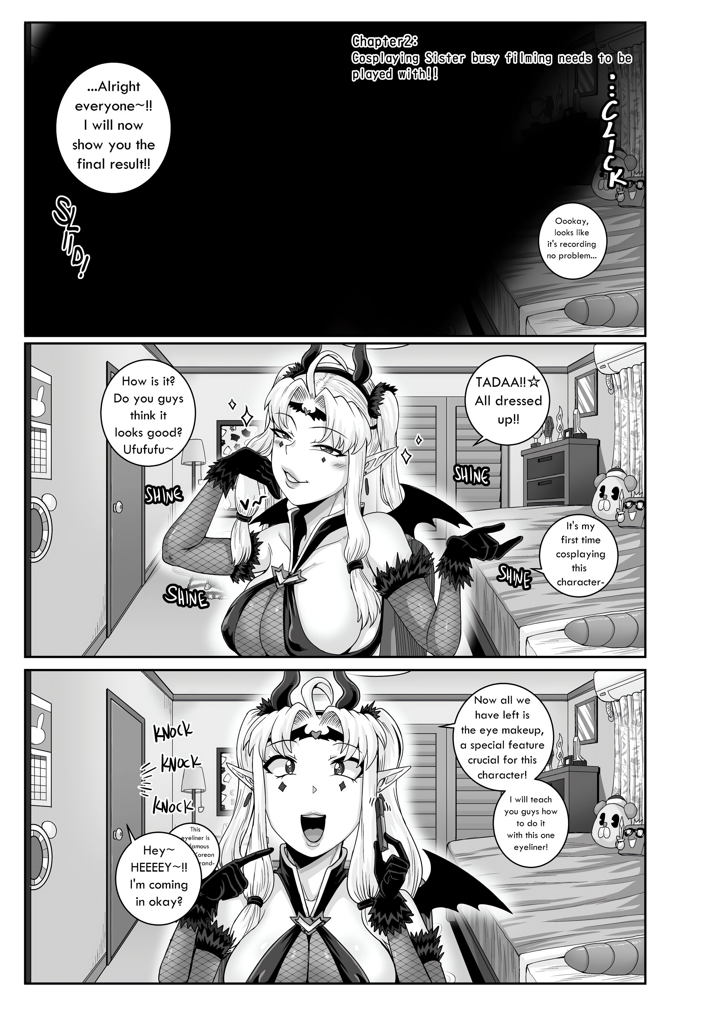 Annoying Sister Needs to Be Scolded!! chapter 3 page 39