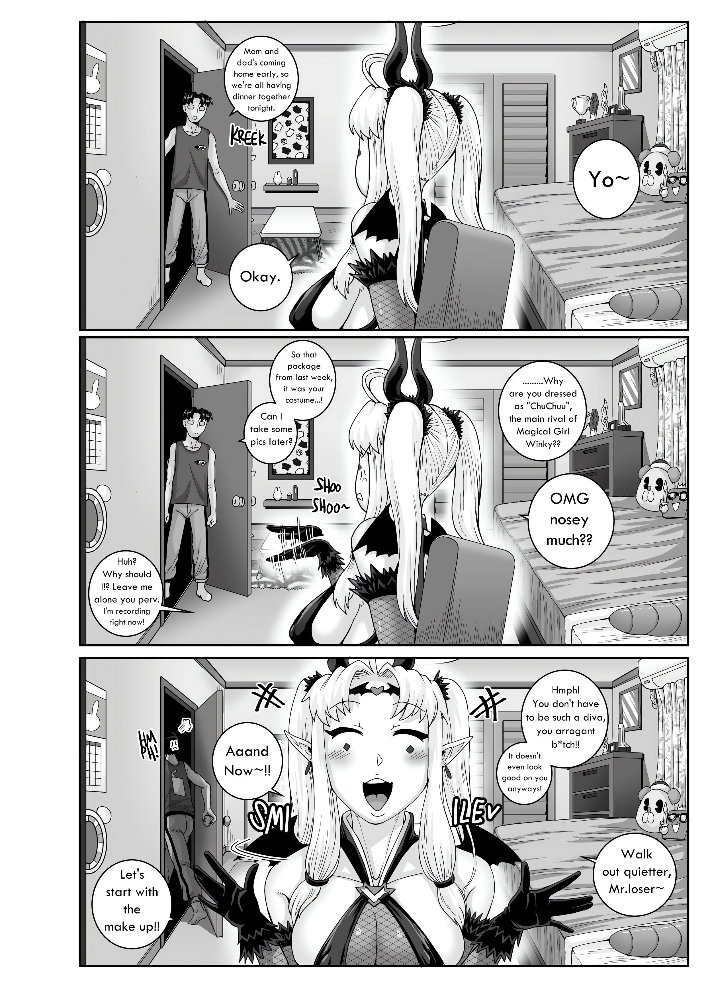 Annoying Sister Needs to Be Scolded!! chapter 3 page 40