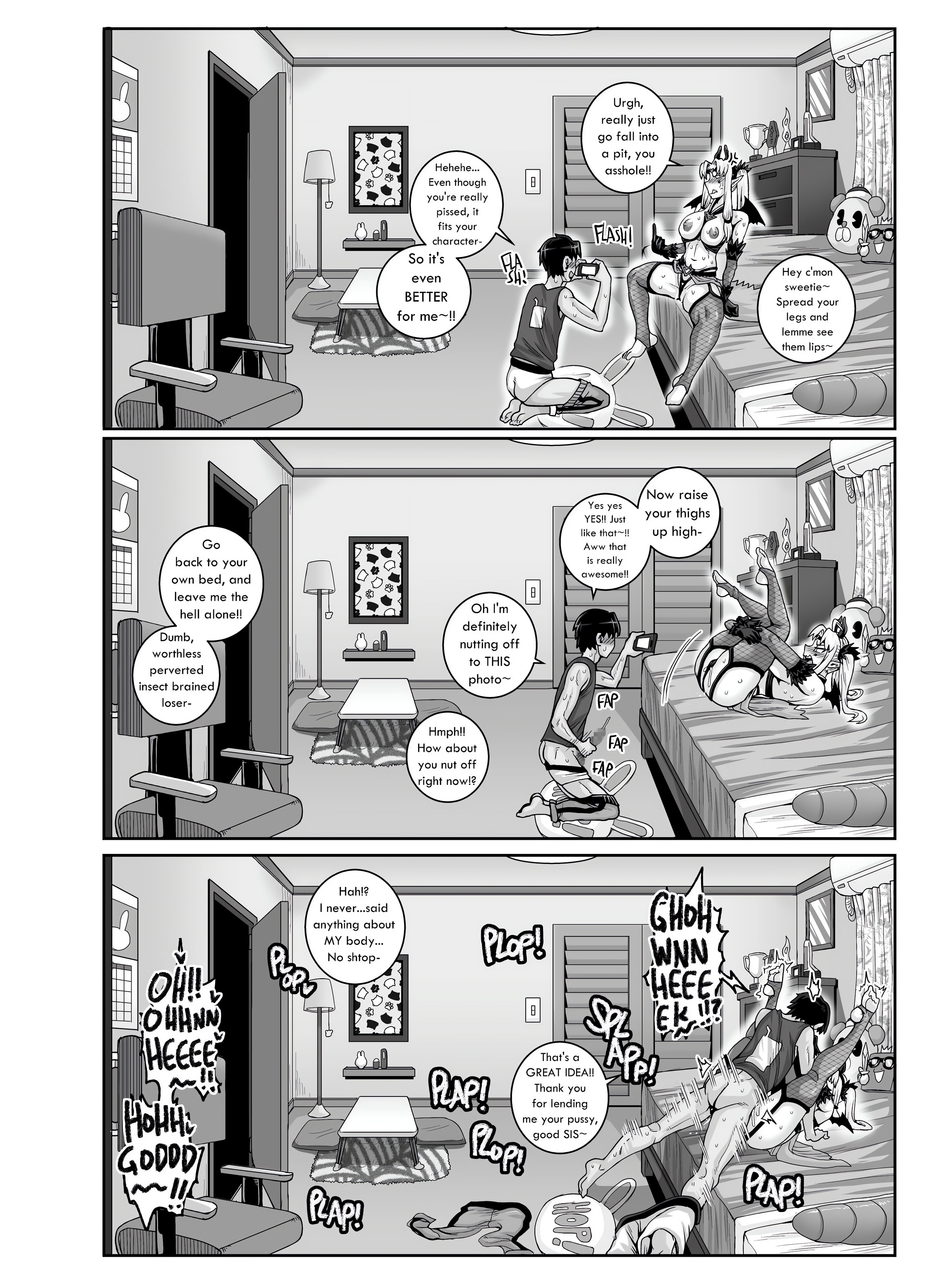 Annoying Sister Needs to Be Scolded!! chapter 3 page 44