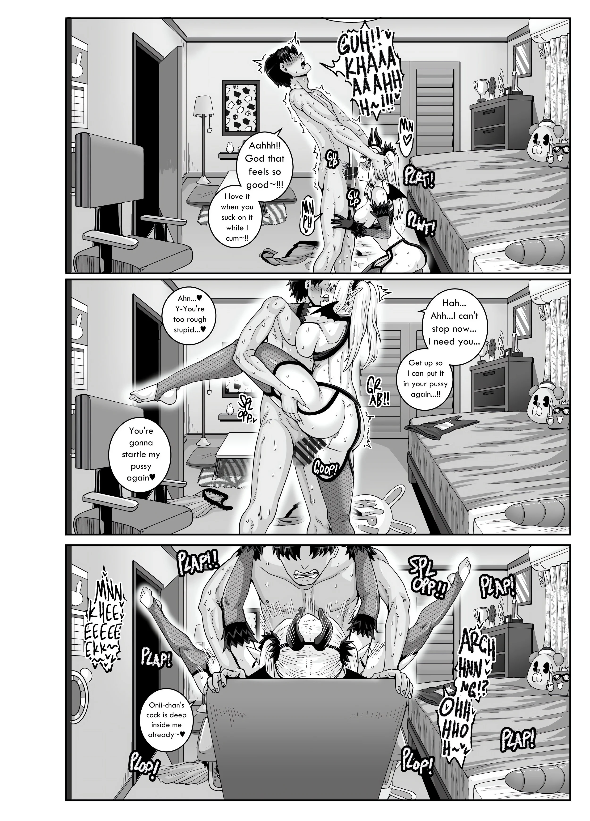 Annoying Sister Needs to Be Scolded!! chapter 3 page 48