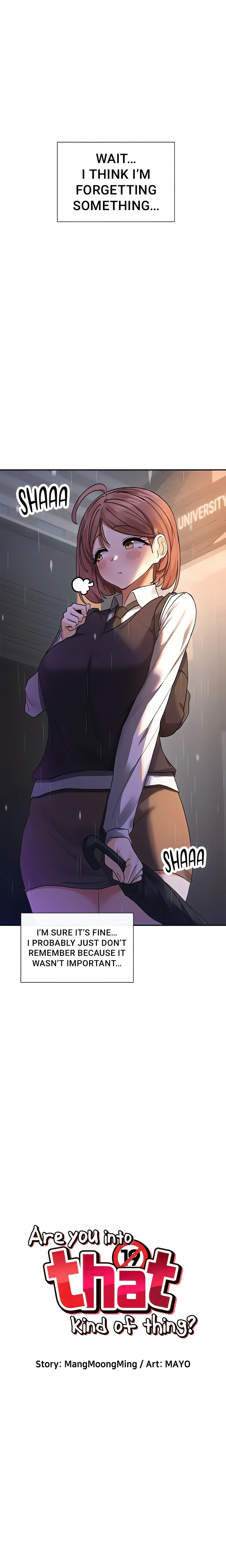 Are you into that kind of thing? (Official) chapter 8 page 1