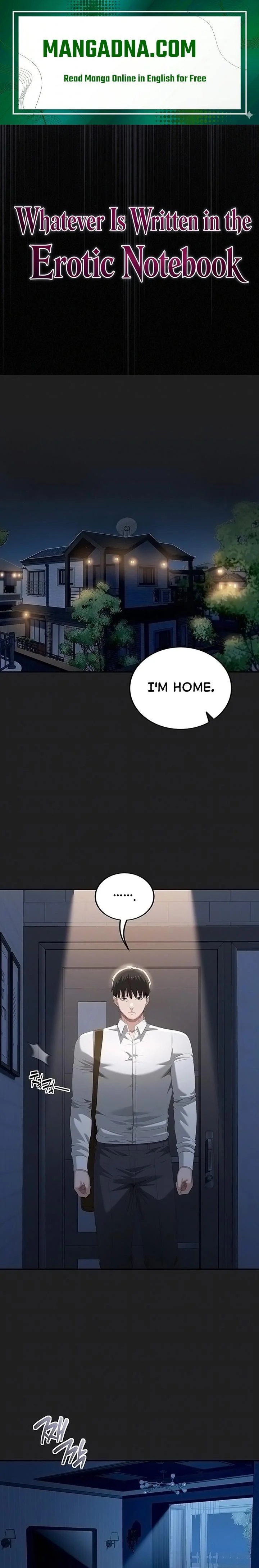 As Written In the Lewd Notebook chapter 4 page 1