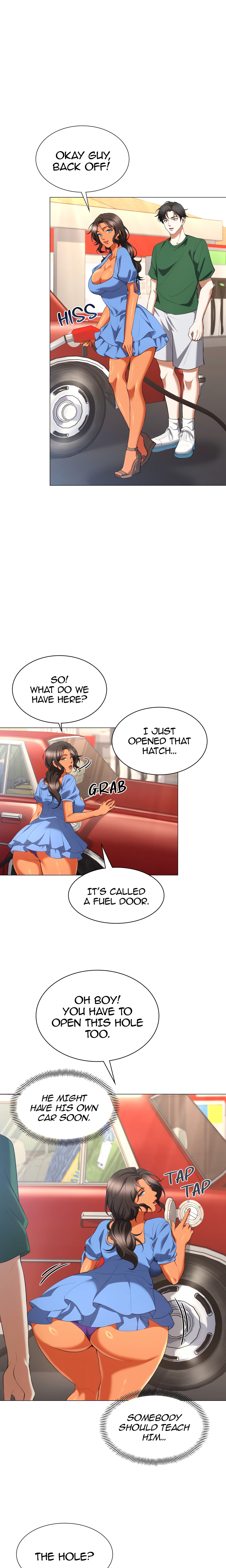 Backseat Trip with my Stepmother (Uncensored) chapter 2 page 11