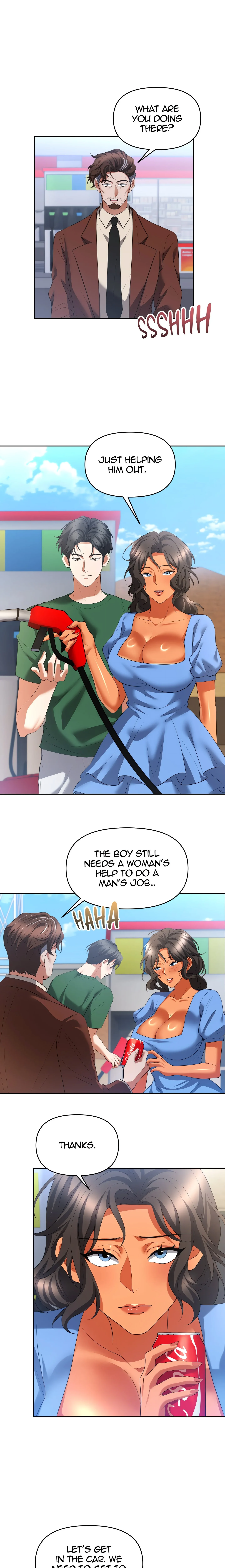 Backseat Trip with my Stepmother (Uncensored) chapter 3 page 2