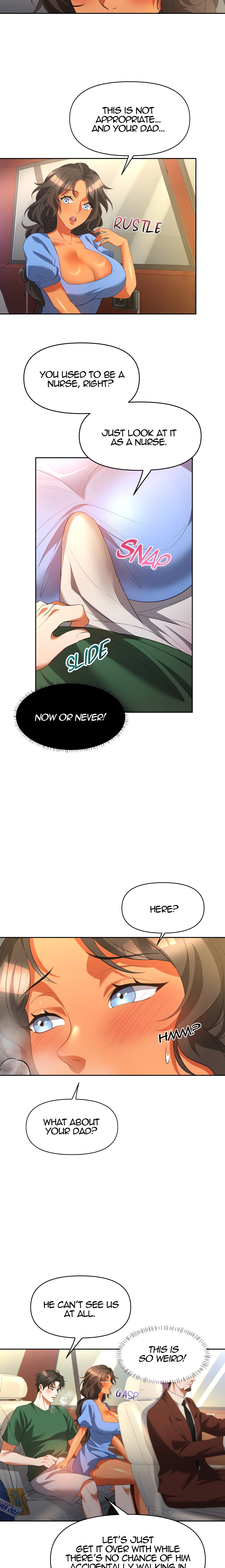 Backseat Trip with my Stepmother (Uncensored) chapter 4 page 9