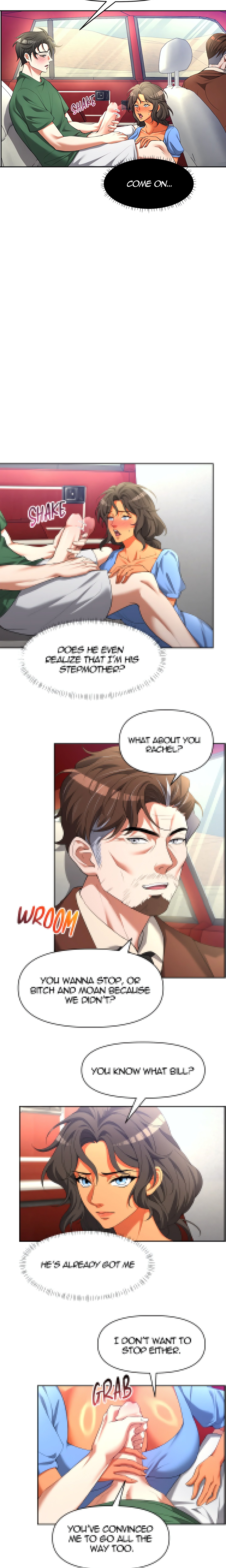 Backseat Trip with my Stepmother (Uncensored) chapter 5 page 5