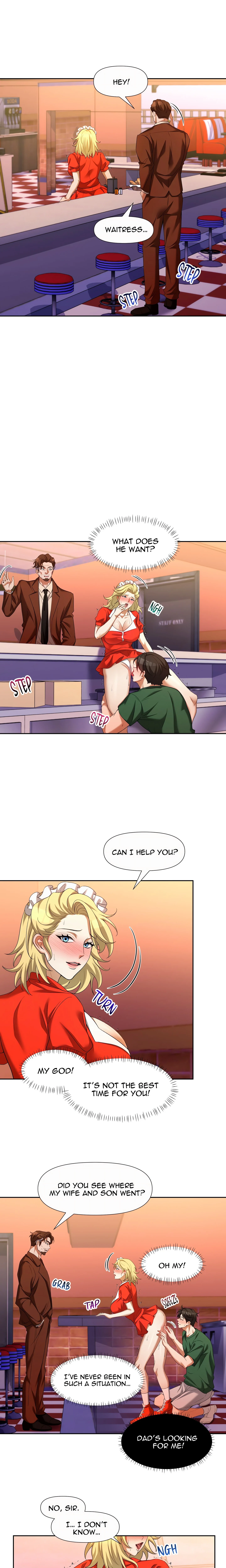 Backseat Trip with my Stepmother (Uncensored) chapter 8 page 12