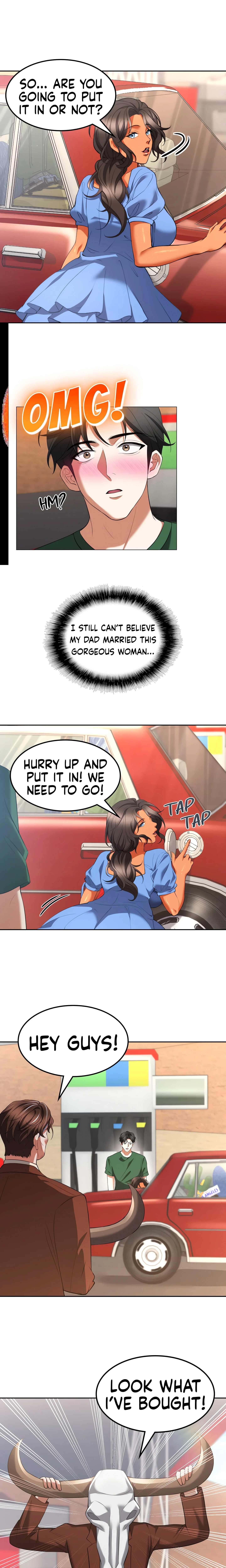 Backseat Trip with my Stepmother chapter 1 page 1