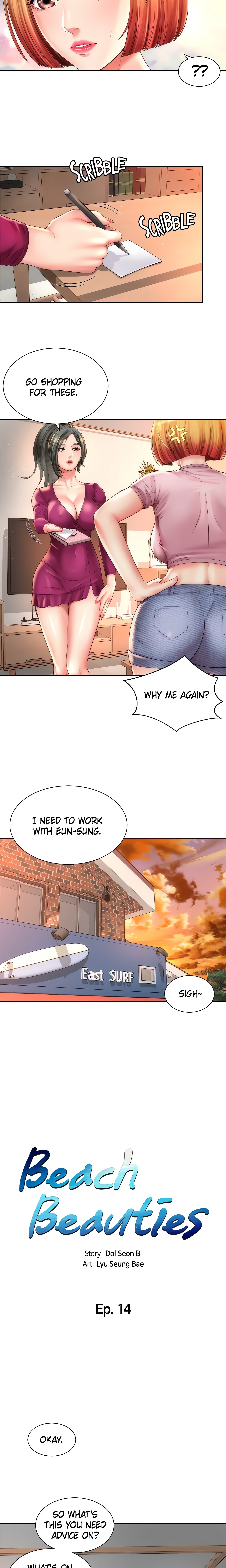 Beach Beauties (Official) chapter 14 page 7