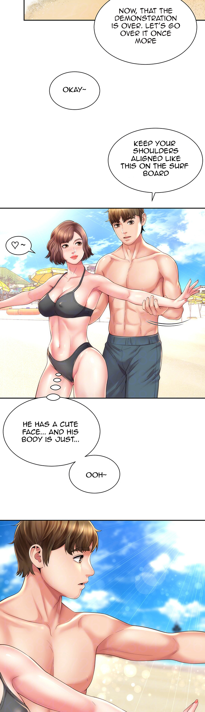 Beach Goddess chapter 13 page 8