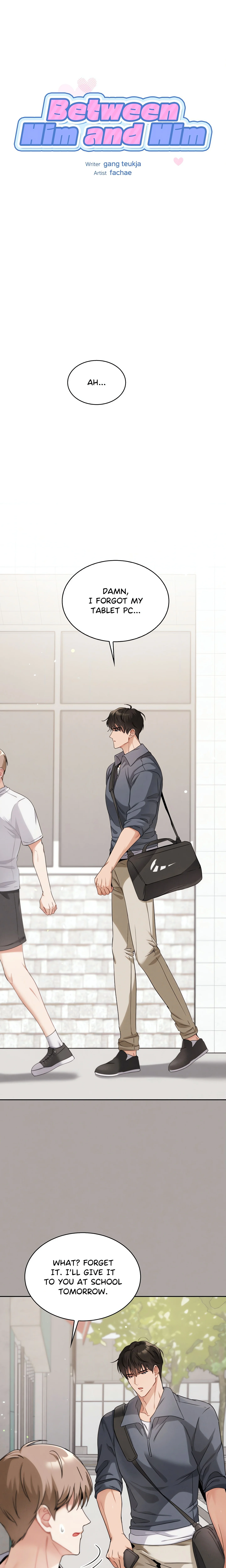 Between Him and Him chapter 2 page 1
