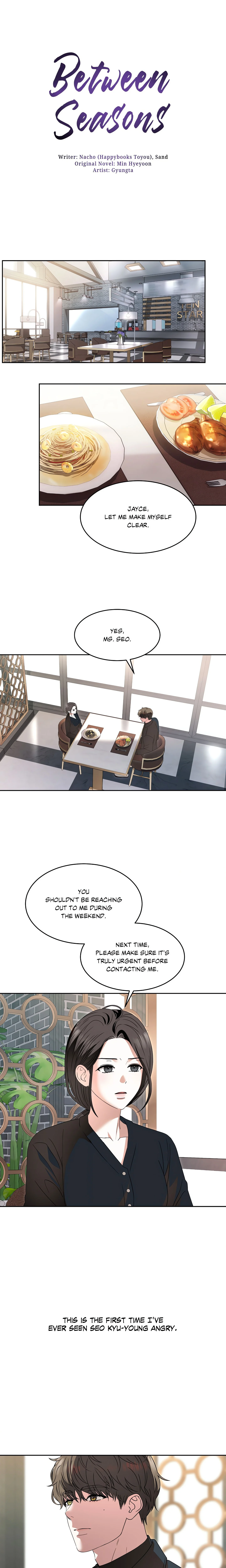 Between Seasons (Official) chapter 81 page 1