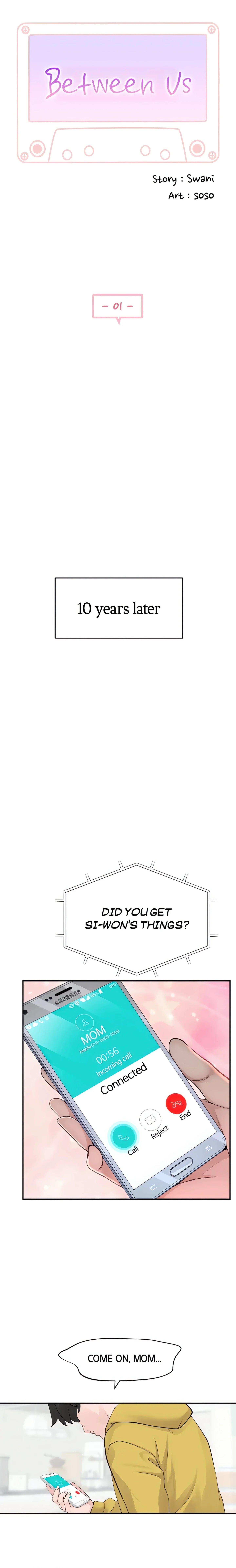 Between Us (Swanee) (Official) chapter 1 page 7