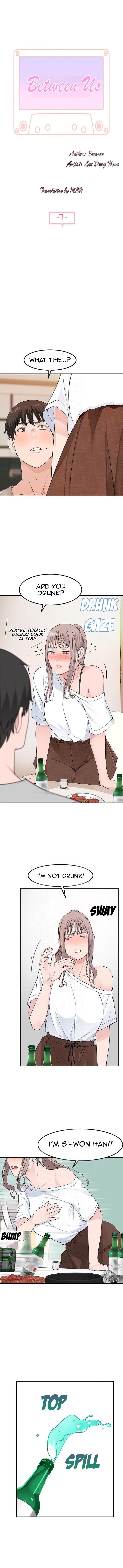 Between Us chapter 7 page 1