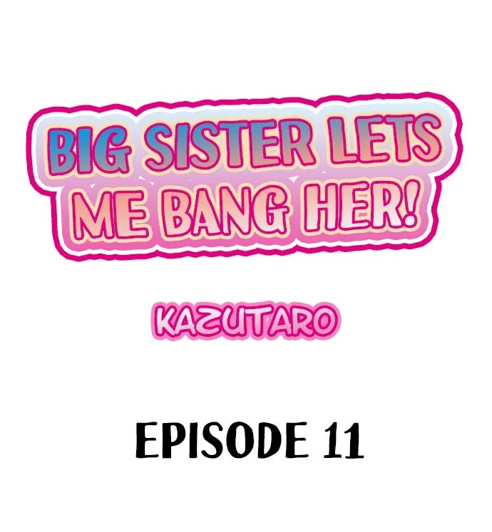 Big Sister Lets Me Bang Her! chapter 11 page 1