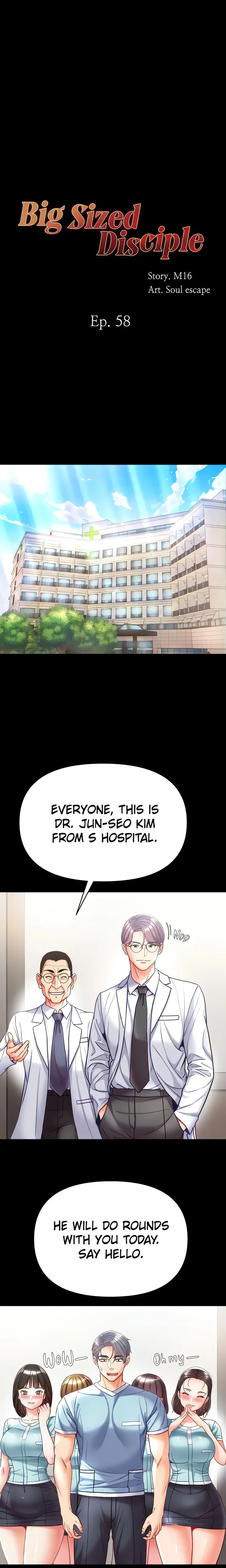 Big Sized Disciple chapter 58 page 1