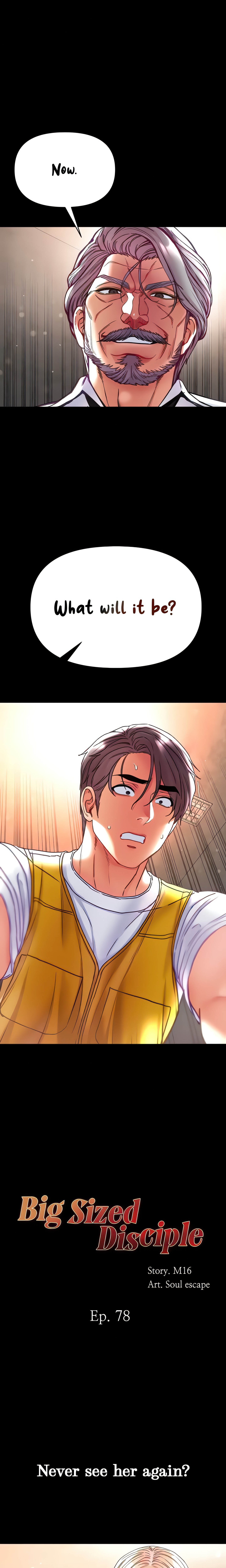 Big Sized Disciple chapter 78 page 1