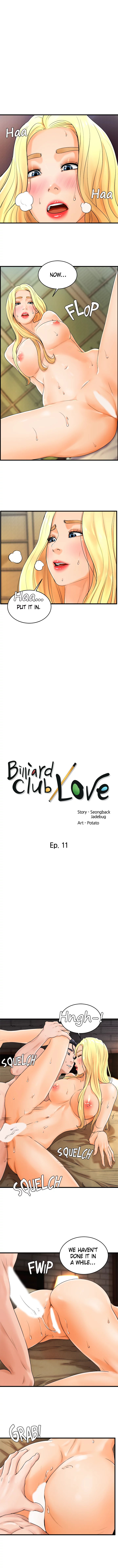 Billiard Room Love chapter 11 page 1