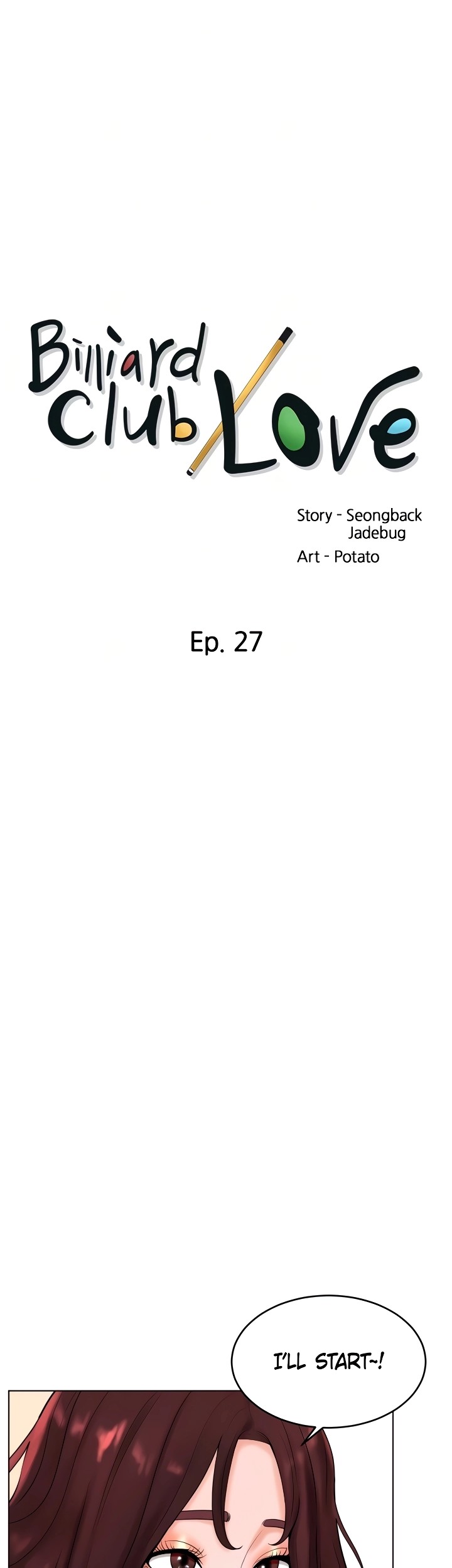 Billiard Room Love chapter 27 page 13
