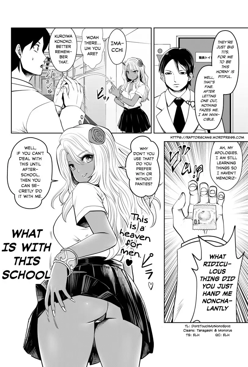 Black Gakkou ni Tsutometeshimatta Sensei chapter 1 page 21