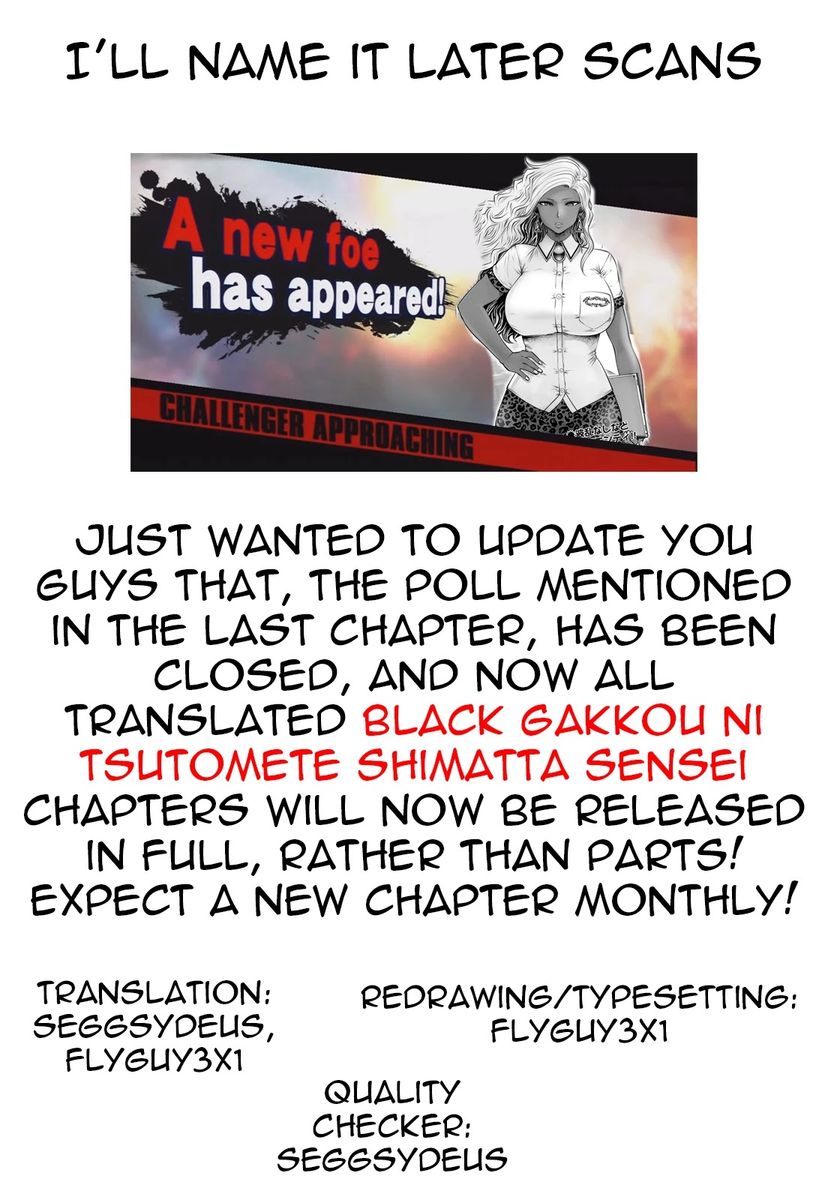 Black Gakkou ni Tsutometeshimatta Sensei chapter 23 page 24