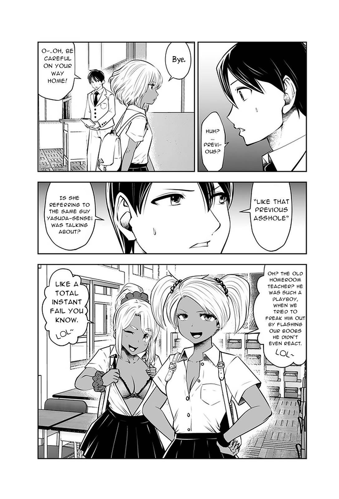 Black Gakkou ni Tsutometeshimatta Sensei chapter 24 page 10