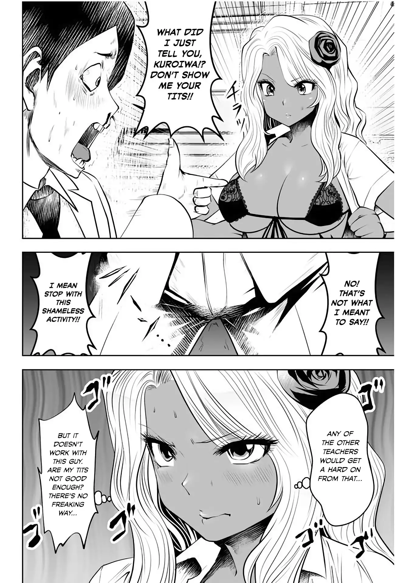 Black Gakkou ni Tsutometeshimatta Sensei chapter 3 page 6