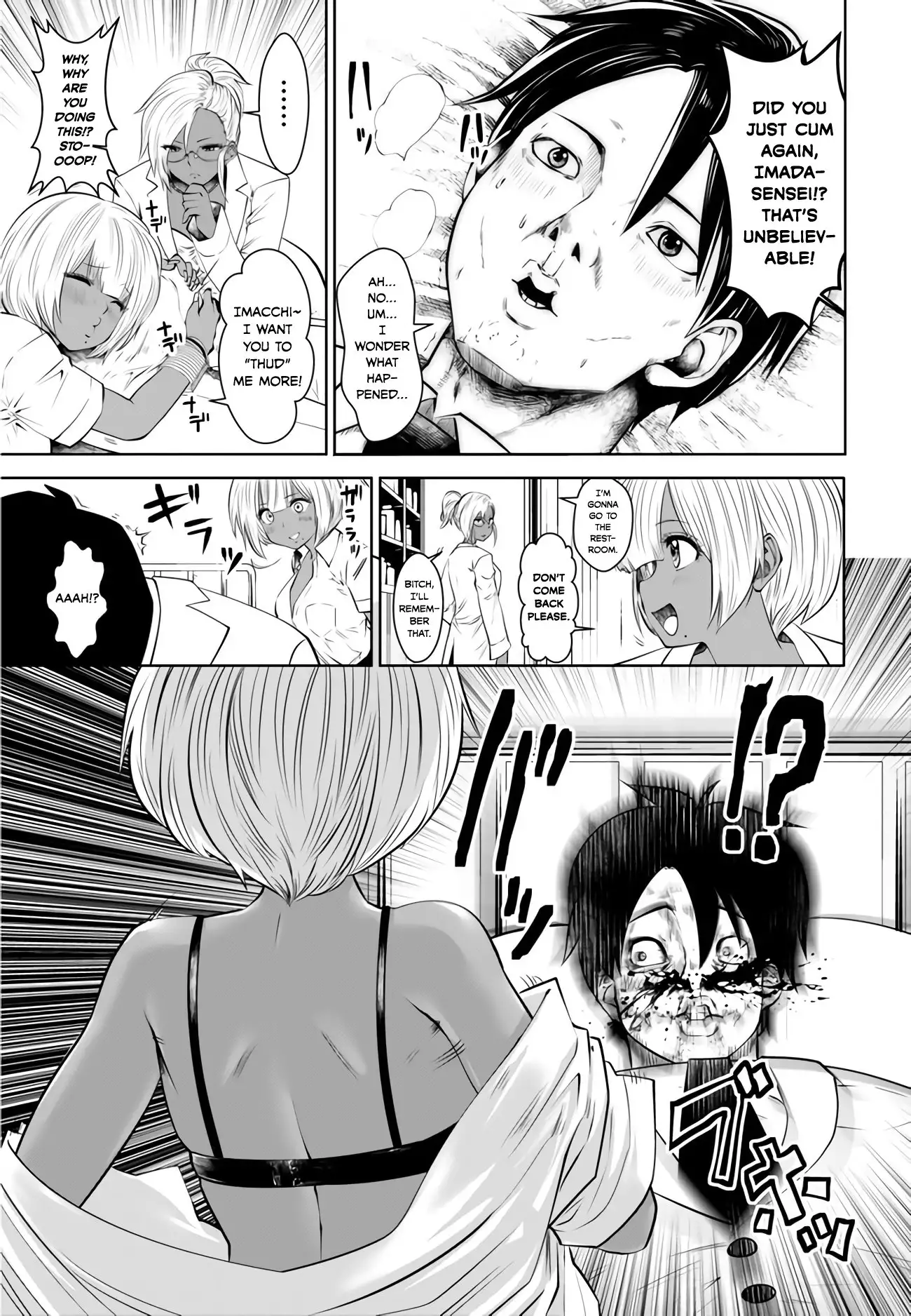 Black Gakkou ni Tsutometeshimatta Sensei chapter 4 page 9